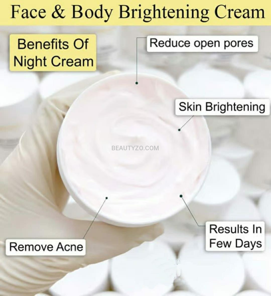 The Health Healer Night Cream for Bright, White & Clear Skin