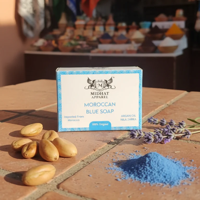 Midhat Apparel Moroccan Blue Soap
